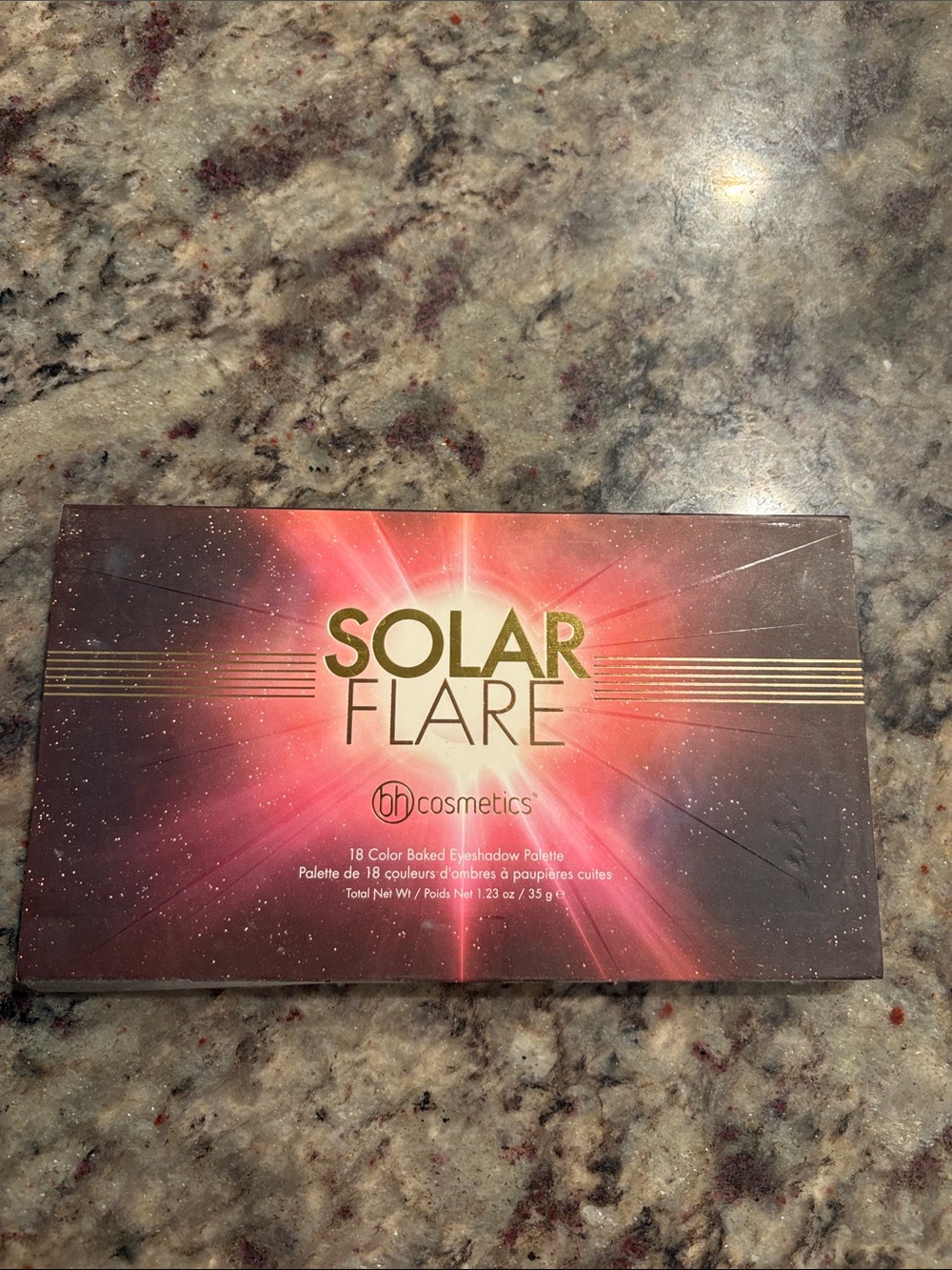 BH Cosmetics Solar Flare Eyeshadow Palette - Pink, Gold, Brown